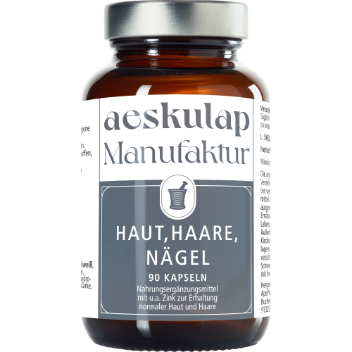 Aeskulap Haut, Haare, Näge